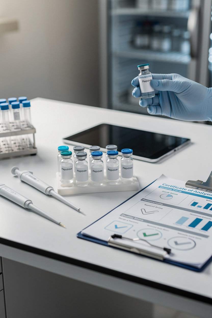 EllaAmino Labs third-party lab testing quality assurance for research-grade peptides