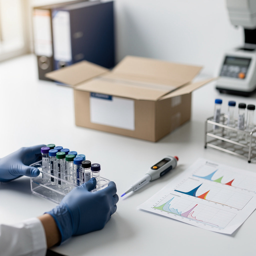 EllaAmino Labs third-party laboratory testing and quality assurance process for research-grade peptides