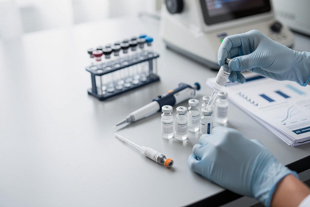 EllaAmino Labs professional quality assurance and testing standards for research-grade peptides